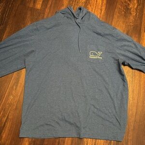 Vineyard Vines Long-Sleeve Vintage Whale Graphic Hoodie - Marine